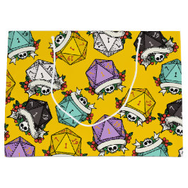 D20-Set-Muster Große Geschenktüte