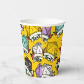 D20-Set-Muster Pappbecher (Rechts)