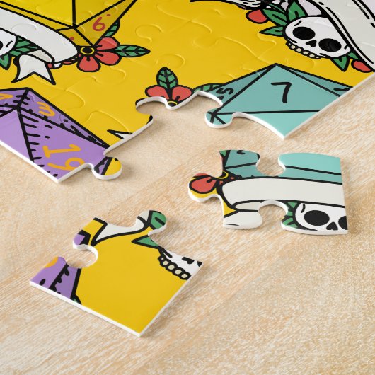 D20-Set-Muster Puzzle (Seite)