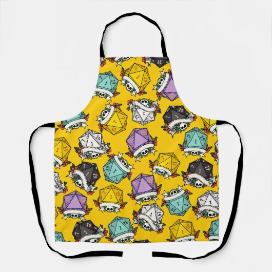 D20-Set-Muster Schürze (Vorderseite)
