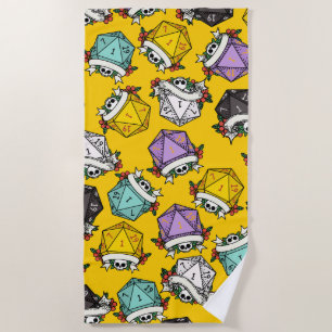 D20-Set-Muster Strandtuch