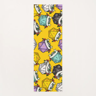 D20-Set-Muster Yogamatte