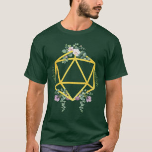 D20 Spielwürfel Spiel Set Polyhedral Brettspiele S T-Shirt