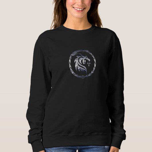 D20 Tabletop Dungeons Rpg Dice Dragons Sweatshirt (Vorderseite)