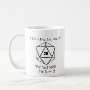 D20 Unspillable Tasse