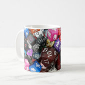 d20 Würfel Kaffeetasse (Vorderseite Links)