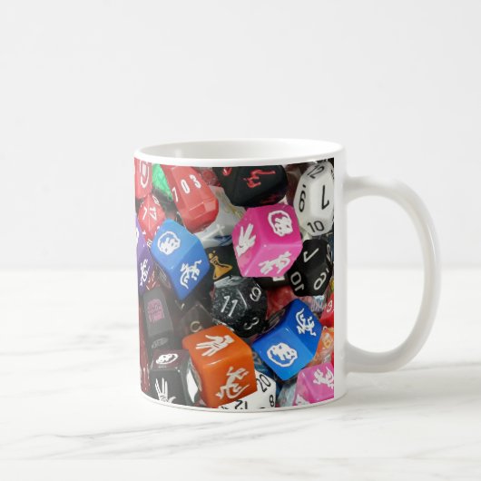 d20 Würfel Kaffeetasse (Rechts)