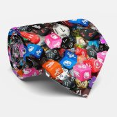 d20 Würfel Krawatte (Gerollt)