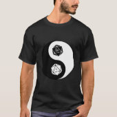 D20 Yin Yang T-Shirt (Vorderseite)