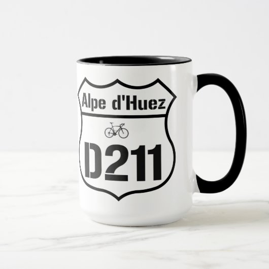 D211 Alpe d'Huez Tasse (Rechts)