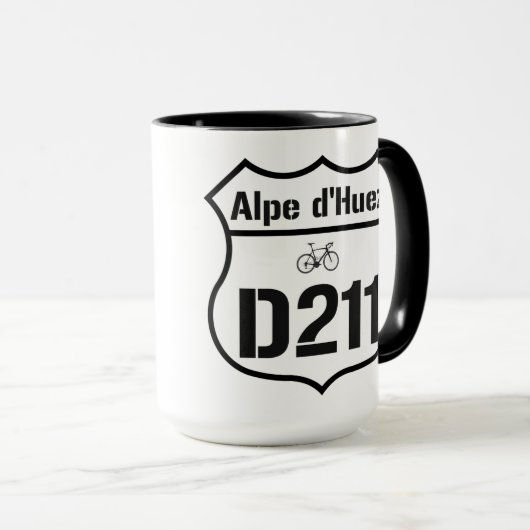 D211 Alpe d'Huez Tasse (VorderseiteRechts)