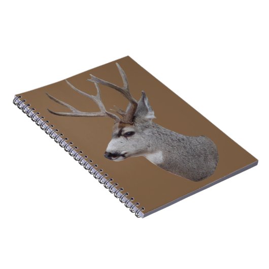 D27 Hirschkopf Notizblock (Rechte Seite)