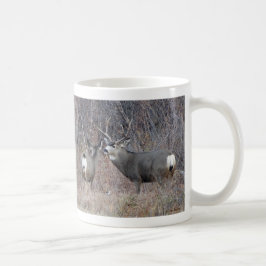 D29 Mule Deer Buck and Doe Kaffeetasse