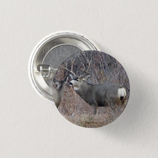 D29 Mule Deer Button (Vorne & Hinten)