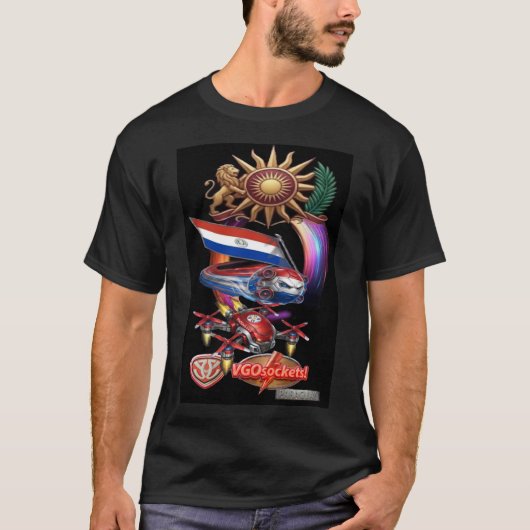 D2-Paraguay T-Shirt (Vorderseite)