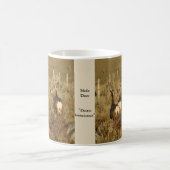 D30 Maultierhirsche Kaffeetasse (Mittel)