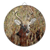 D31 Weiß-angebundene Rotwild in den Unkräutern Dartscheibe (vorne)