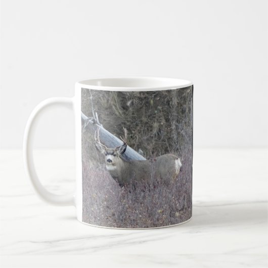 D32 Mule Deer Buck Kaffeetasse (Links)