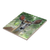D33 White-tailed Deer Doe Fliese (Seite)