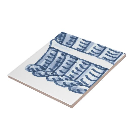 D3 - Delft-Korb-Wandfliese - D3 Fliese (Seite)