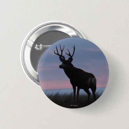 D3 Mule Dee Sunrise Buck Button (Vorne & Hinten)