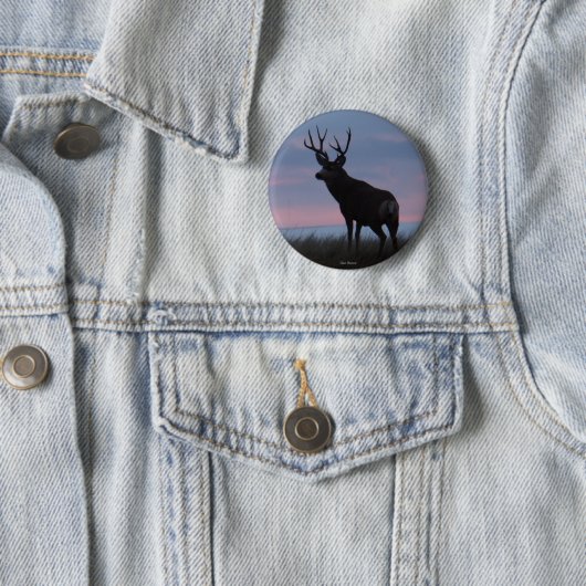 D3 Mule Dee Sunrise Buck Button (Beispiel)