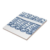 D4 - Delft-Korb-Wandfliese - D4 Fliese (Seite)