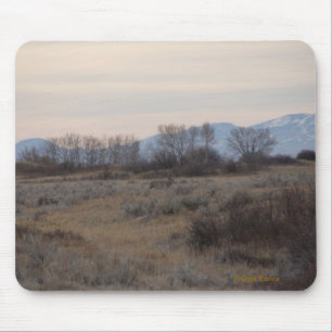D4 Maultierhirsch und Sweet Grass Hills Mousepad