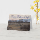 D4 Mule Deer Buck and Sweet Grass Hills Karte (Gelbe Blume)