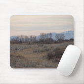 D4 Mule Deer Buck and Sweet Grass Hills Mousepad (Mit Mouse)