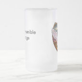 D6G nicht zu schreckliches Getränk - mattiert Mattglas Bierglas (Mittel)