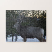 D8 Mule Deer Buck Puzzle (Horizontal)