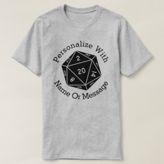 D 20-seitiger T - Shirt
