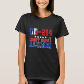 D 214 Alumni Veteran Coast Guard Patriotic T-Shirt (Vorderseite)