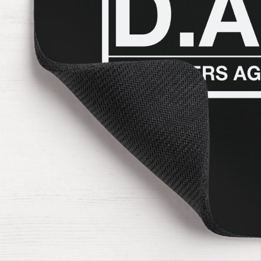 D.A.C.S. Designer gegen Comic ohne Mousepad (Ecke)