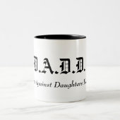 D.A.D.D. ZWEIFARBIGE TASSE (Mittel)
