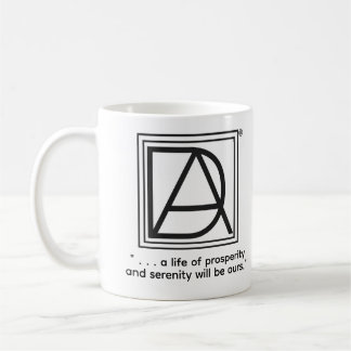 D.A. Logo-Tasse Kaffeetasse