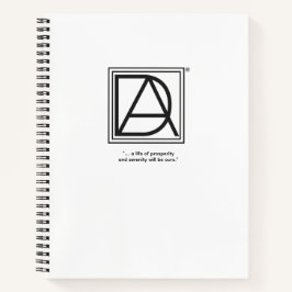 D.A.-Spiralnotizbuch Notizblock