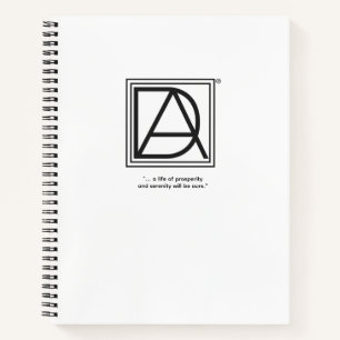 D.A.-Spiralnotizbuch Notizblock