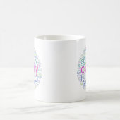 D.A. Wortwolken-Tasse Kaffeetasse (Mittel)