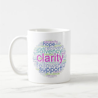D.A. Wortwolken-Tasse Kaffeetasse