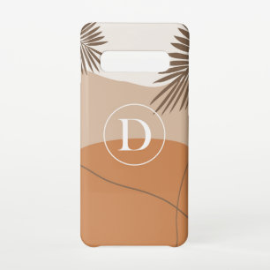 D - Abstraktes Design der Anfangsbuchstaben D Samsung Galaxy S10 Hülle