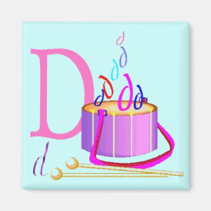 D - Alphabet Magnet