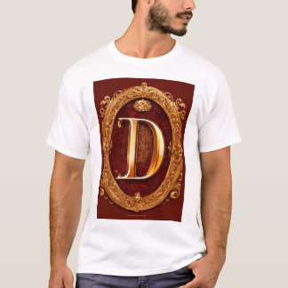 D Alphabetname T-Shirt