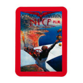 D' Aviation in Nizza, Frankreich-Poster Magnet (Vertikal)