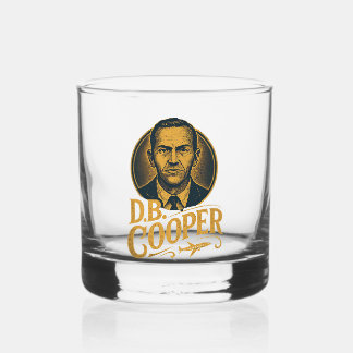 D. B. Cooper Heist Whiskyglas