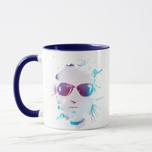 D.B. Cooper Mystery Tasse - Anpassbarer Kaffeecup (Links)