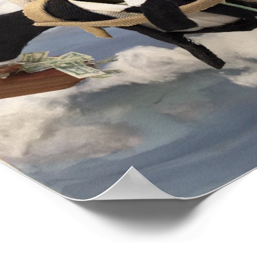 D.B. Cooper Poster by History Bones (Ecke)