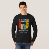 D B Coopers Fallschirmschule T-Shirt (Vorne ganz)