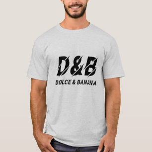 D & B   Dolce & Banana   Lustige Banane  T-Shirt